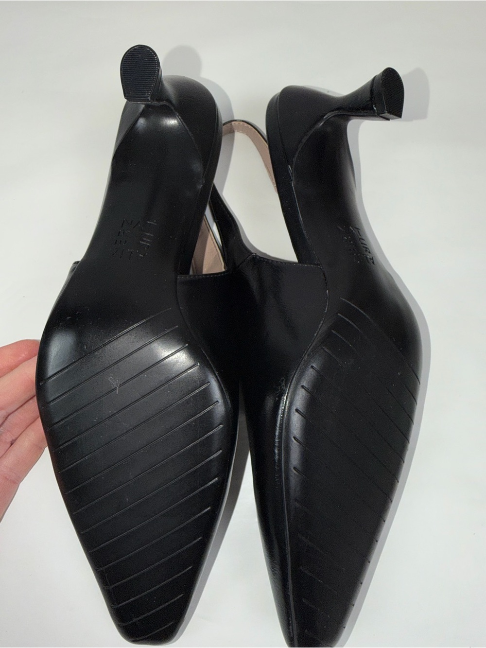Naturalizer Embry Slingback Heels Black Size 7.5 - Picture 4 of 6